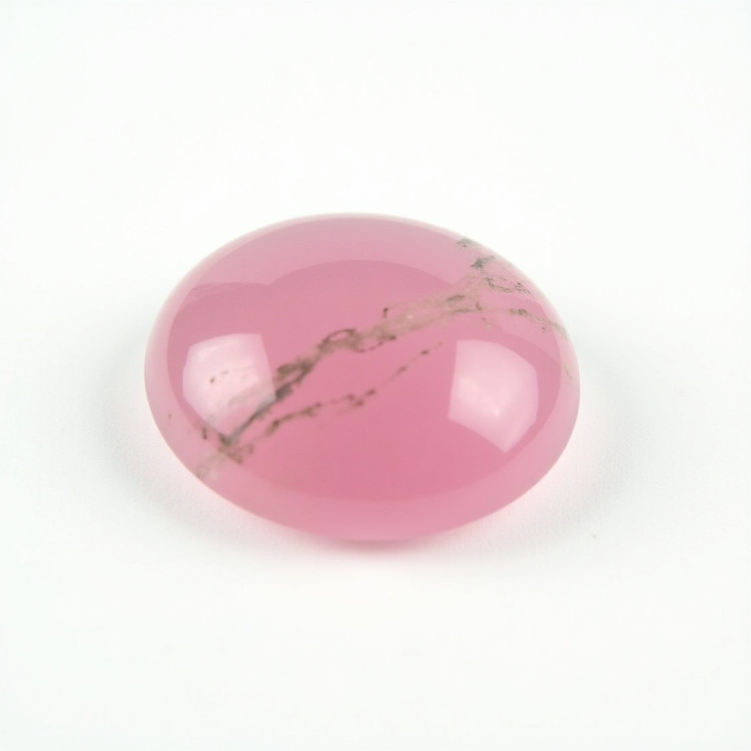 Pink Tourmaline 10PC Tiny 3x5 MM Oval Cabochon Pink Fine semi Precious Semi Precious Gemstone Secundaire afbeelding