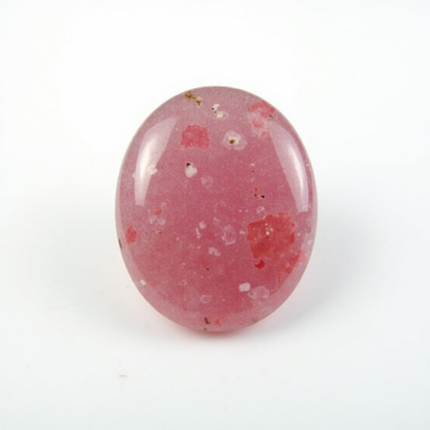 Pink Tourmaline 1PC Small 7x9 MM Oval Cabochon Pink Pure semi Precious Loose Gemstones Hoofdafbeelding