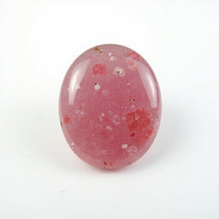 Pink Tourmaline 1PC Small 7x9 MM Oval Cabochon Pink Pure semi Precious Loose Gemstones