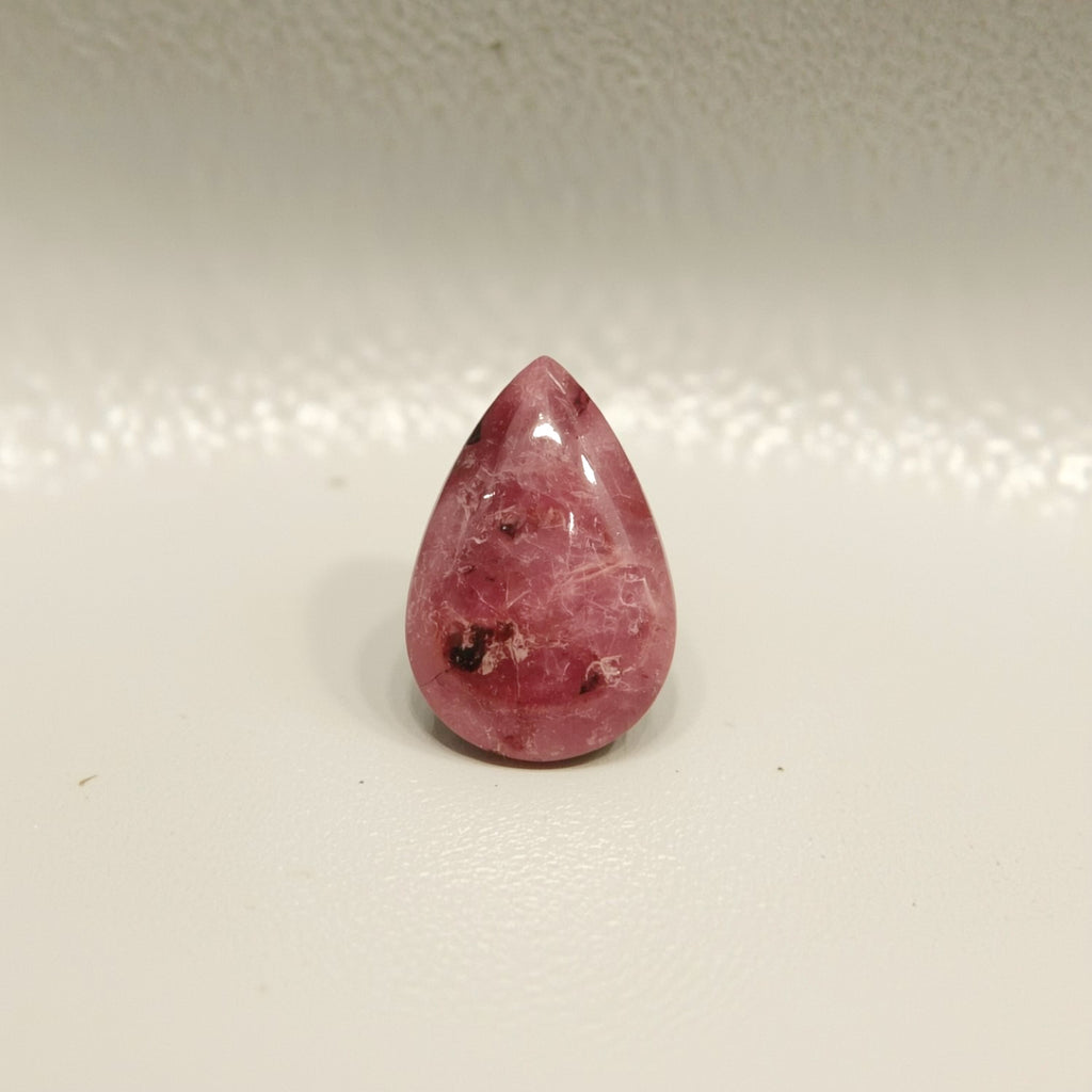 Pink Tourmaline 10PC Tiny 3x5 MM Pear Cabochon Pink Pure semi Precious Loose Gemstones