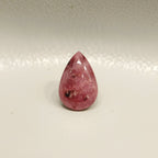 Pink Tourmaline 10PC Tiny 4x6 MM Pear Cabochon Pink Fiery semi Precious Semi Precious Gemstone
