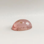 Pink Tourmaline 1PC Small 6x8 MM Pear Cabochon Pink Sparkling semi Precious Gems