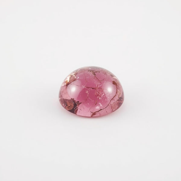 Pink Tourmaline 10PC Tiny 3x3 MM Round Cabochon Pink Fine semi Precious Loose Gemstone