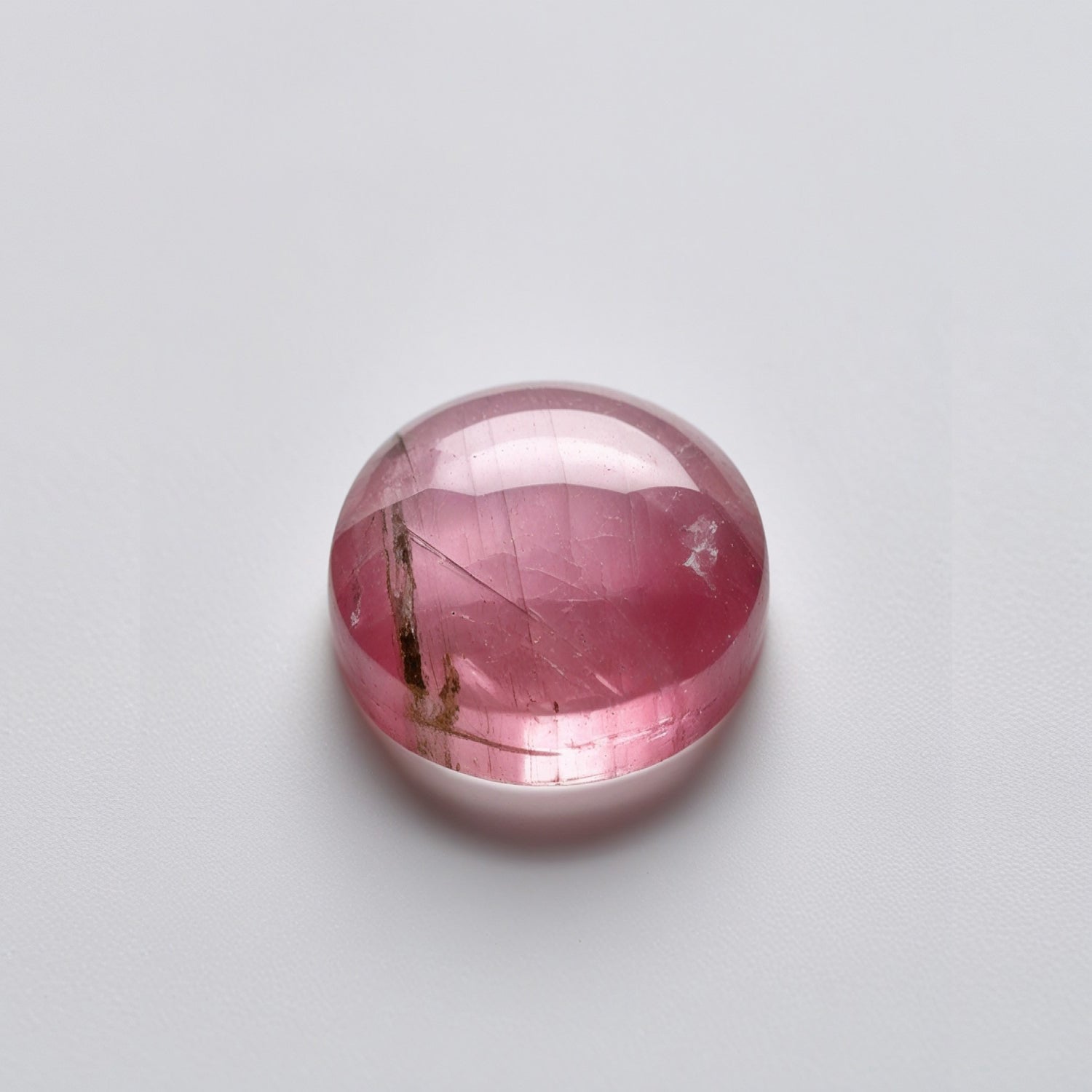 Pink Tourmaline 10PC Tiny 3x3 MM Round Cabochon Pink Fine semi Precious Loose Gemstone
