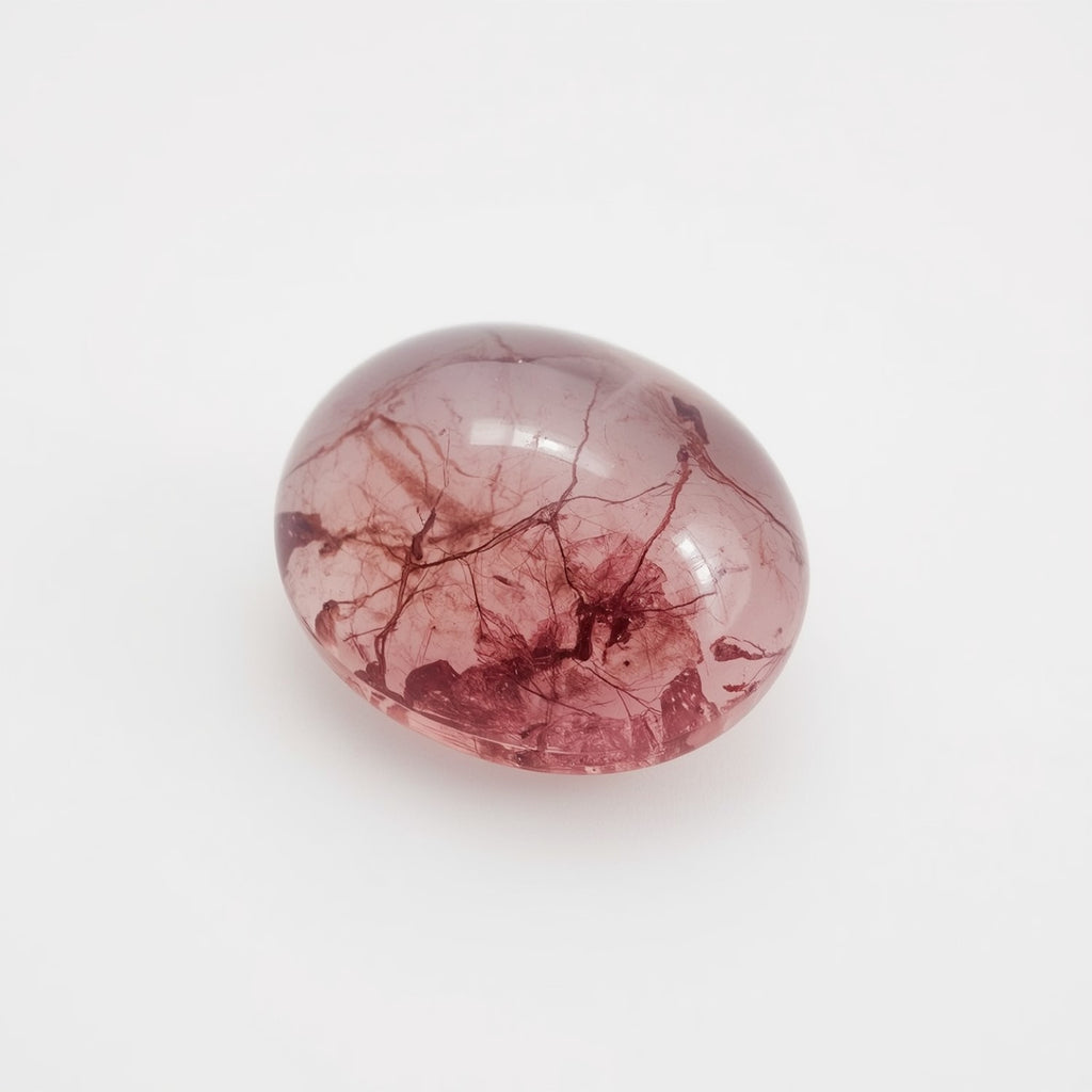 Pink Tourmaline 10PC Tiny 5x5 MM Round Cabochon Pink Natural semi Precious Semi Precious Gemstone