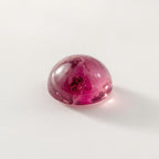 Pink Tourmaline 1PC Tiny 6x6 MM Round Cabochon Pink Genuine semi Precious Precious Gemstone