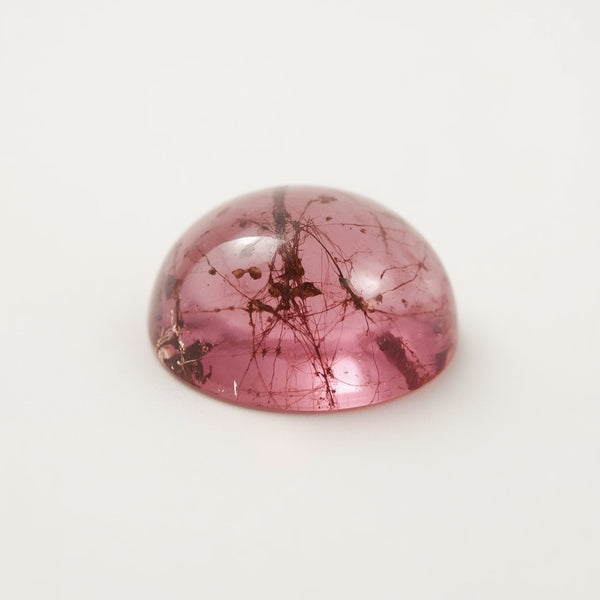 Pink Tourmaline 1PC Small 7x7 MM Round Cabochon Pink Superior semi Precious Gems