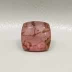 Pink Tourmaline 1PC Large 11x11 MM Square Cabochon Pink Pure semi Precious Loose Gemstones