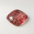 Pink Tourmaline 1PC Medium 9x9 MM Square Cabochon Pink Genuine semi Precious Loose Gems