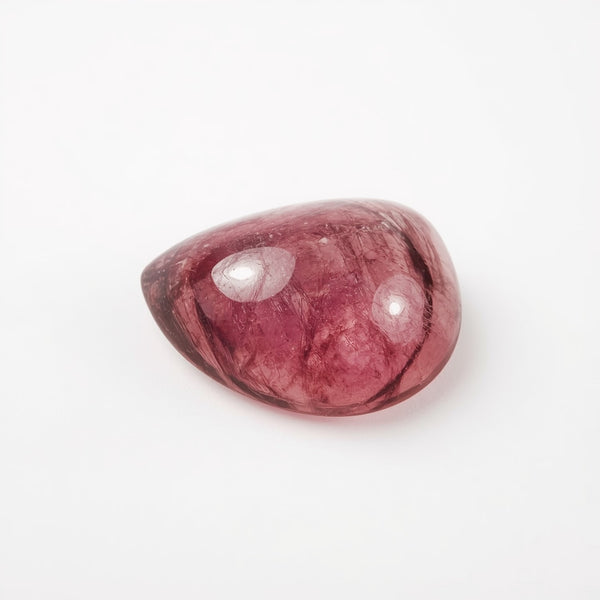 Pink Tourmaline 1PC Large 11x11 MM Triangle Cabochon Pink Fine semi Precious Gems