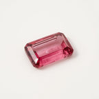 Pink Tourmaline 1PC Chunky 10x20 MM Baguette Faceted Pink Splendid Semi Precious Loose Gemstone
