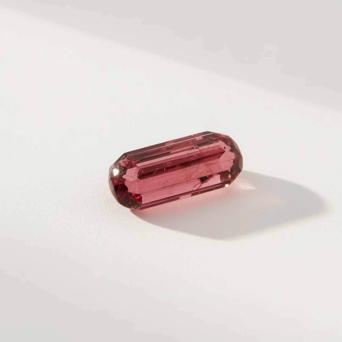 Pink Tourmaline 10PC Tiny 2x4 MM Baguette Faceted Pink Natural Semi Precious Loose Gemstone