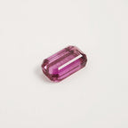 Pink Tourmaline 1PC Small 5x10 MM Baguette Faceted Pink Fiery Semi Precious Loose Gemstone