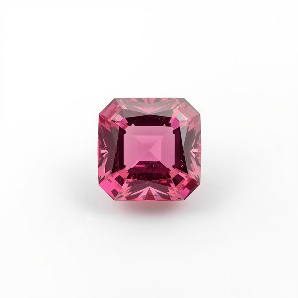 Pink Tourmaline 10PC Tiny 4x4 MM Cushion Faceted Pink Brilliant Semi Precious Loose Gems