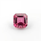 Pink Tourmaline 1PC Tiny 5x5 MM Cushion Faceted Pink Sparkling Semi Precious Loose Gemstone