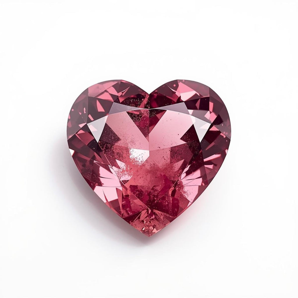 Pink Tourmaline 10PC Tiny 4x4 MM Heart Faceted Pink Brilliant Semi Precious Loose Gems