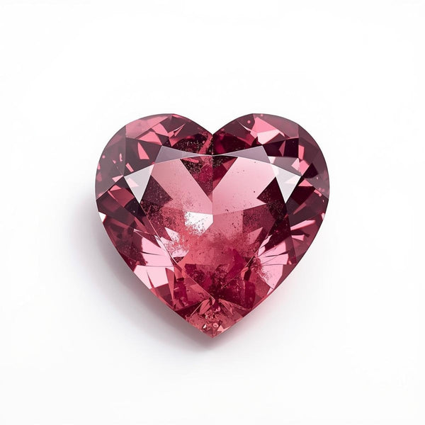 Pink Tourmaline 10PC Tiny 4x4 MM Heart Faceted Pink Brilliant Semi Precious Loose Gems