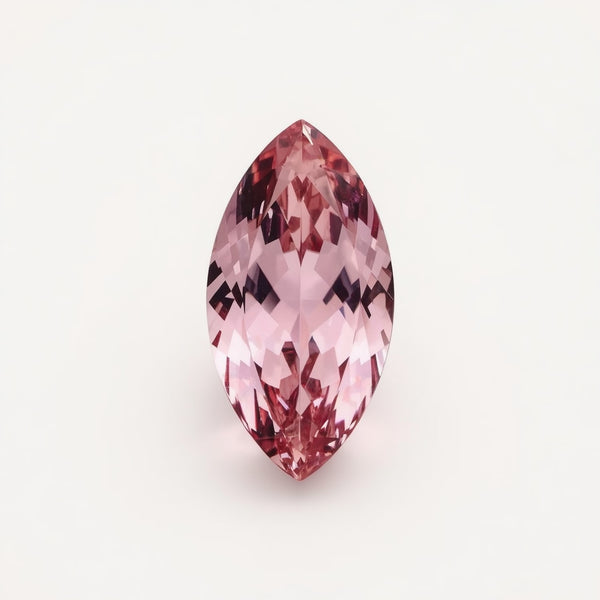 Pink Tourmaline 10PC Tiny 2.5x5 MM Marquise Faceted Pink Luster Semi Precious Loose Gems