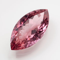Pink Tourmaline 1PC Tiny 4x8 MM Marquise Faceted Pink Shine Semi Precious Loose Gemstones