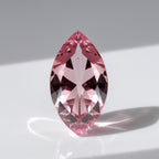 Pink Tourmaline 1PC Small 5x10 MM Marquise Faceted Pink Fine Semi Precious Gems