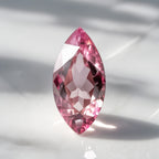 Pink Tourmaline 1PC Small 6x12 MM Marquise Faceted Pink High-Quality Semi Precious Loose Gems