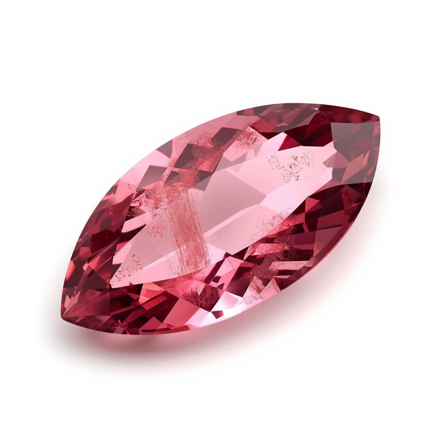 Pink Tourmaline 1PC Large 8x16 MM Marquise Faceted Pink Genuine Semi Precious Loose Gemstones