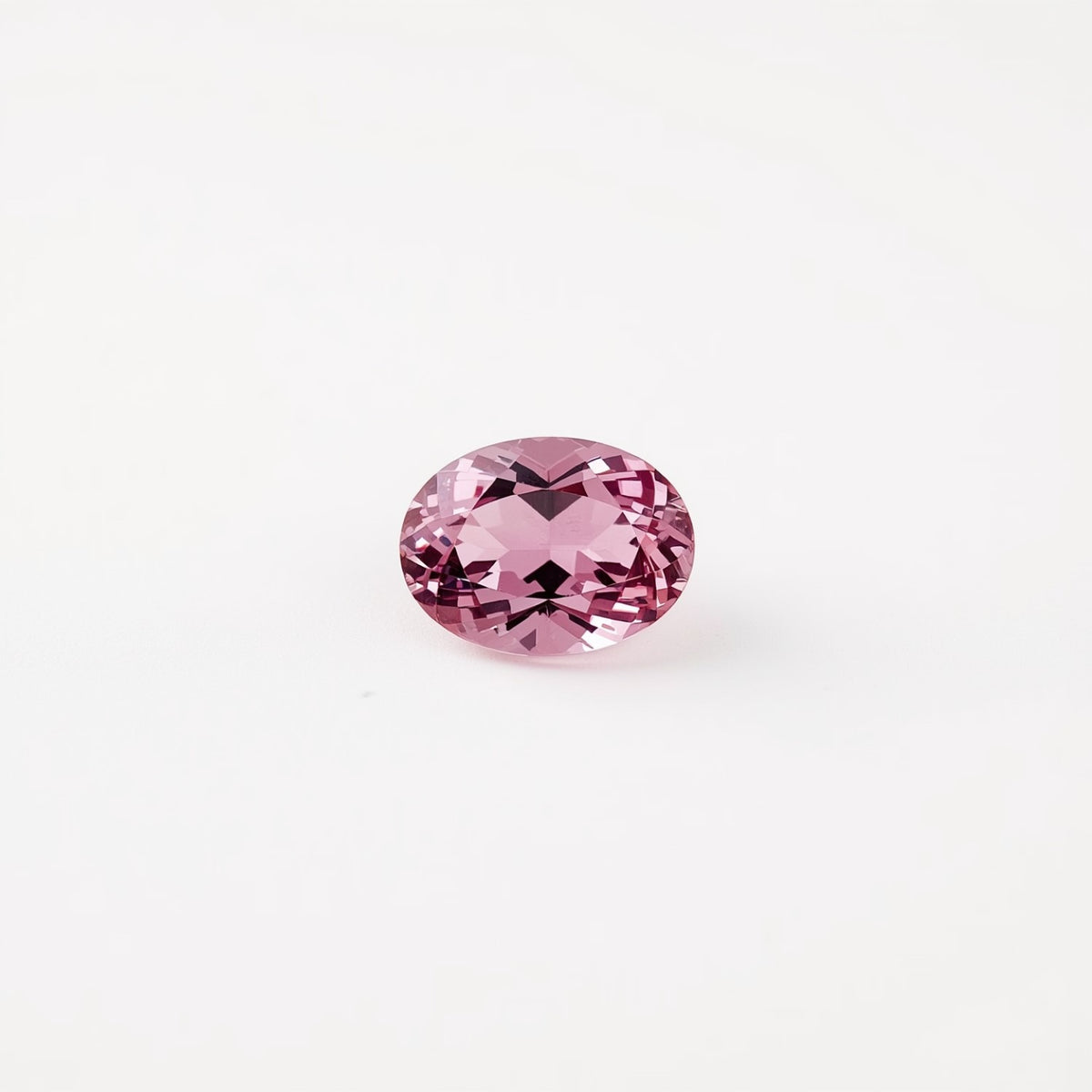 Pink Tourmaline 1PC Tiny 4x6 MM Oval Faceted Pink Pure Semi Precious Loose Gemstones