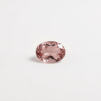 Pink Tourmaline 1PC Tiny 5x7 MM Oval Faceted Pink Fiery Semi Precious Gems