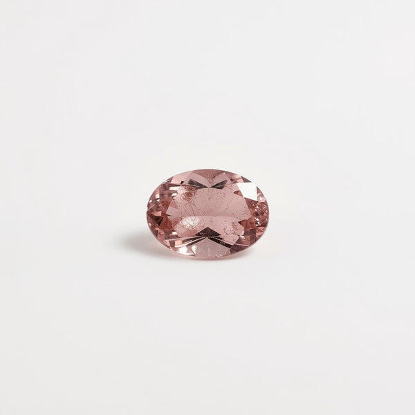 Pink Tourmaline 1PC Tiny 5x7 MM Oval Faceted Pink Fiery Semi Precious Gems