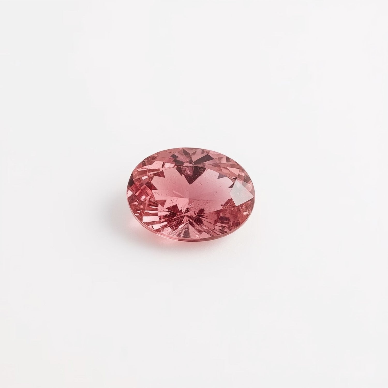 Pink Tourmaline 1PC Medium 7x10 MM Oval Faceted Pink Splendid Semi Precious Gems Main image
