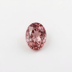 Pink Tourmaline 1PC Medium 7x10 MM Oval Faceted Pink Splendid Semi Precious Gems