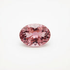 Pink Tourmaline 1PC Small 7x9 MM Oval Faceted Pink Polished Semi Precious Loose Gemstones