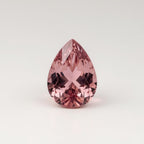 Pink Tourmaline 1PC Chunky 13x18 MM Pear Faceted Pink Shine Semi Precious Loose Gems