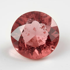 Pink Tourmaline 1PC Large 12x12 MM Round Faceted Pink High-Quality Semi Precious Loose Gems