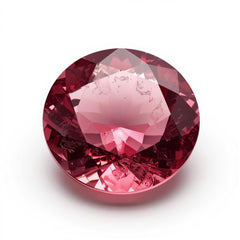 Pink Tourmaline 1PC Chunky 16x16 MM Round Faceted Pink Pure Semi Precious Loose Gems