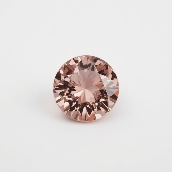 Pink Tourmaline 10PC Tiny 3x3 MM Round Faceted Pink Fiery Semi Precious Gems