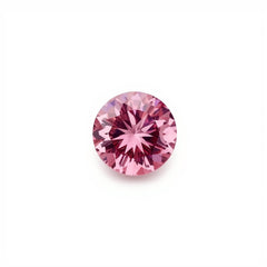 Pink Tourmaline 1PC Tiny 5x5 MM Round Faceted Pink Sparkling Semi Precious Loose Gemstone