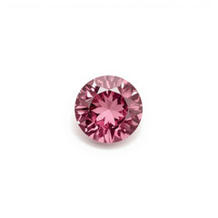 Pink Tourmaline 1PC Tiny 6x6 MM Round Faceted Pink Polished Semi Precious Loose Gemstones