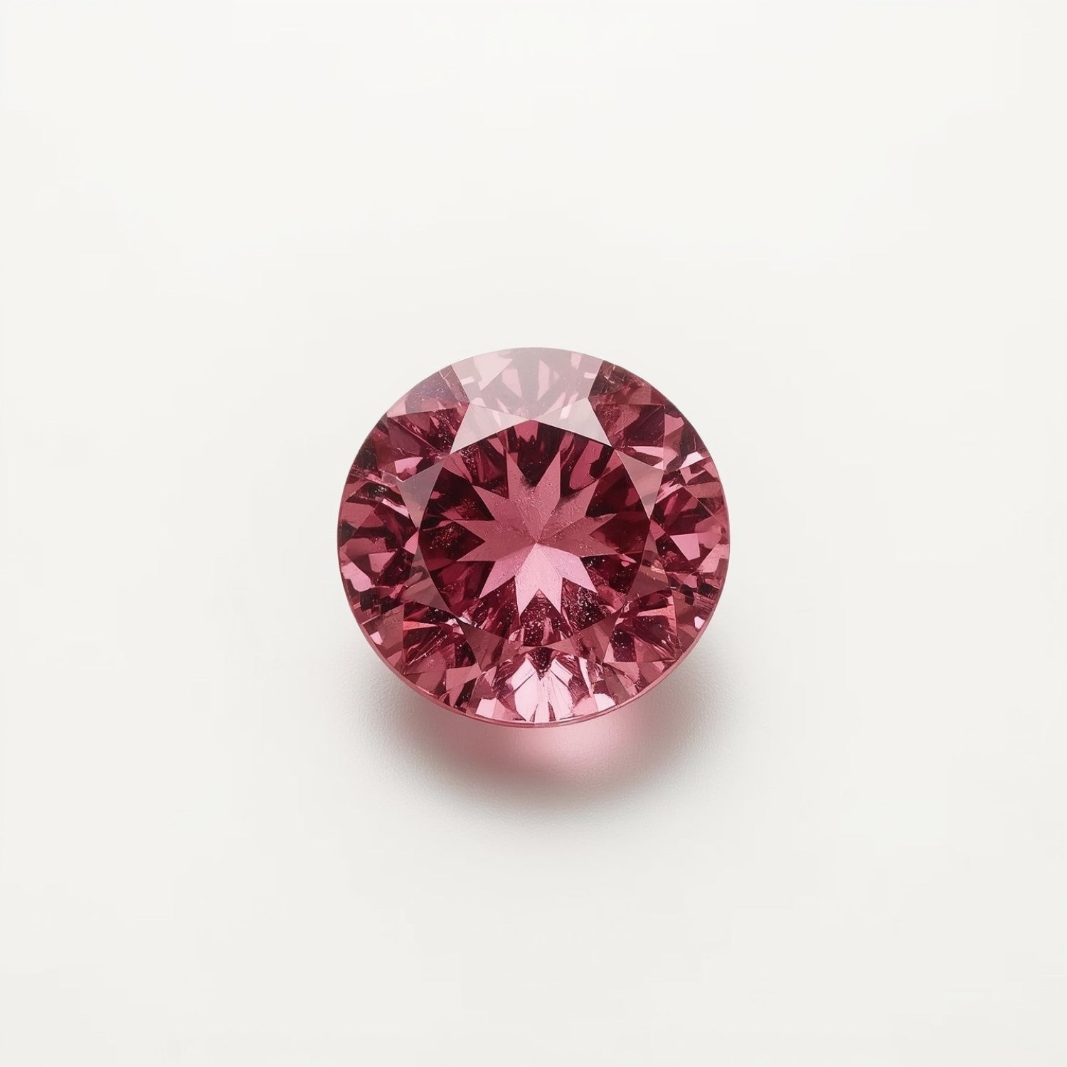 Pink Tourmaline 1PC Tiny 6x6 MM Round Faceted Pink Polished Semi Precious Loose Gemstones Image secondaire du produit