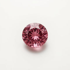 Pink Tourmaline 1PC Tiny 6x6 MM Round Faceted Pink Polished Semi Precious Loose Gemstones