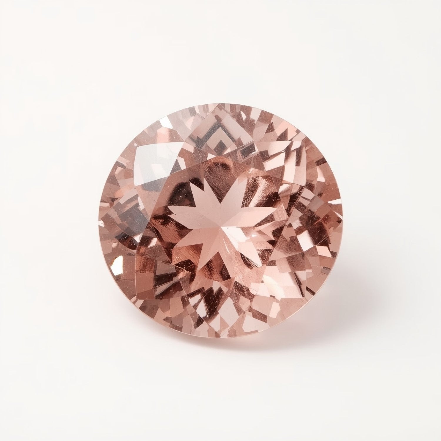 Pink Tourmaline 1PC Medium 9x9 MM Round Faceted Pink Lustrous Semi Precious Loose Gemstone Immagine principale del prodotto