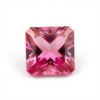 Pink Tourmaline 1PC Chunky 16x16 MM Square Faceted Pink Pure Semi Precious Loose Gems