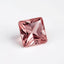 Pink Tourmaline 1PC Tiny 6x6 MM Square Faceted Pink Polished Semi Precious Loose Gemstones