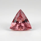 Pink Tourmaline 1PC Tiny 6x6 MM Triangle Faceted Pink Polished Semi Precious Loose Gemstones