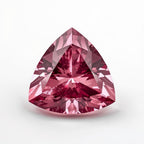 Pink Tourmaline 1PC Small 8x8 MM Triangle Faceted Pink Luster Semi Precious Loose Gems