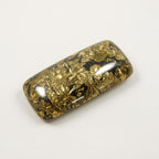 Pyrite 10PC Tiny 3x6 MM Baguette Cabochon Gray High-Quality semi Precious Loose Gems