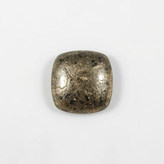 Pyrite 10PC Tiny 4x4 MM Cushion Cabochon Gray Luster semi Precious Loose Gemstones
