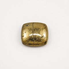 Pyrite 10PC Tiny 5x5 MM Cushion Cabochon Gray Lustrous semi Precious Semi Precious Gemstone