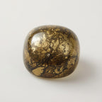 Pyrite 1PC Small 7x7 MM Cushion Cabochon Gray Fine semi Precious Gems