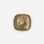 Pyrite 1PC Medium 9x9 MM Cushion Cabochon Gray Natural semi Precious Loose Gemstone